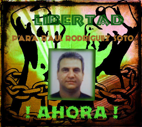 DESDE CUBA: Arbitrariedades penitenciarias contra Raúl Rodríguez Soto extremadamente enfermo. Entrevista a Mabel González Alfonso Vice presidenta del Movimiento de DH 10 de diciembre. Por Gloria Pérez (Vocera del MDH10Dic) y Reportera de Cuba D y V.org.  http://www.cubademocraciayvida.org/web/folder.asp?folderID=136&tempReferens=listwithauthor&AuthorName=Gloria Irene Pérez Arce