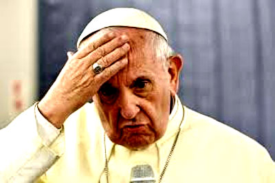 El "Papa" Francisco, alias Bergoglio el argentino, preocupado por el equilibrio del mundo se solidariza con un bochornoso cnclave de comunistas trasnochados en La Habana. cubademocraciayvida.org web/folder.asp?folderID=136  