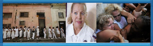 Kuba: Ledaren fr Damerna i Vitt, Laura Polln, har lagts in p sjukhus. El Universal.web/folder.asp?folderID=176