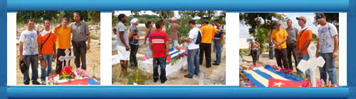 Miemros del CEEDPA y MDO visitan la tumba del m�rtir Wilman Villar Mendoza. Por Yusmila Reyna Ferrera, APLOPRESS.web/folder.asp?folderID=136