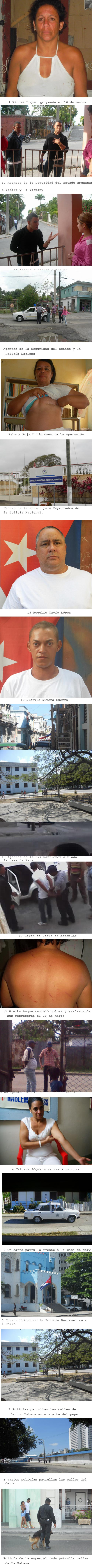 CUBA: Informe de Marzo del 2012. Centro de Informaci�n Hablemos Press. web/folder.asp?folderID=136 