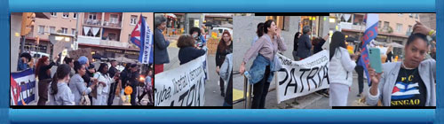 VIDEO: CUBANOS EN BARCELONA PROTESTAN CONTRA UN CONCIERTO DE LOS SINVERGENZAS MALA FE: T no eres el pueblo de Cuba!, exiliados cubanos le gritan y enfrentan a "Buena Fe" en Barcelona.      CUBA DEMOCRACIA Y VIDA.ORG                                                                                                                                                                                                                                       web/folder.asp?folderID=136