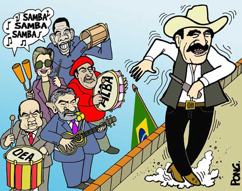 "LA SAMBA-ZAMBA". Por Alfredo Pong.