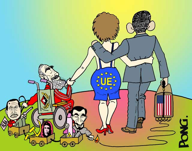 "ERAMOS MUCHOS Y PARIÓ LA UE". Por Alfredo Pong.