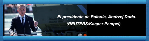El presidente polaco advirti que Rusia est trasladando armas nucleares de corto alcance a Bielorrusia.                                                    CUBA DEMOCRACIA Y VIDA.ORG                                                                                                                    web/folder.asp?folderID=136  