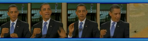 VIDEO: "Barack Obama mata una mosca de una palmada".