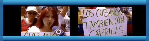 Video: LOS CUBANOS EN VENEZUELA TAMBIN CON CAPRILES. (Elecciones 14/4/2013). web/folder.asp?folderID=136 