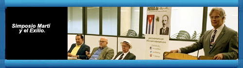 VIDEO- Patria de Mart / T V Libertad: Simposio Mart y el Exilio. Por Julio M. Shiling.                                                                  CubaDemocracia y Vida.org                                                                                        web/folder.asp?folderID=136  
