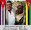 Entrevistas realizadas a Guillermo Milán Reyes, editor y redactor de esta página Web "Cuba Democracia Y Vida, por varios periodistas de importantes periódicos en Maputo-Mozambique, a mediados del 2004.