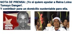 NOTA DE PRENSA: �Yo s� quiero ayudar a Reina Loina Tamayo Danger!. Y contribuir para un domicilio sustentable para ella. web/article.asp?artID=15528