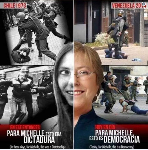 CRISIS DE VENEZUELA: Miguel Bos llama COBARDE y CMPLICE a Michelle Bachelet por su papel en la crisis de Venezuela. cubademocraciayvida.org web/folder.asp?folderID=136