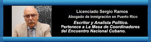 URGENCIA DE PROTECCION MIGRATORIA PARA LOS CUBANOS, NICARAGUENSES Y VENEZOLANOS QUE BUSCAN REFUGIO EN ESTADOS UNIDOS. Por el Lcdo. Sergio Ramos.                                                                                CUBA DEMOCRACIA Y VIDA.ORG                                                                                                                                                                                                     web/folder.asp?folderID=136