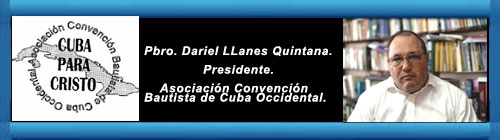 La Asociacin Convencin Bautista de Cuba Occidental, una de las 7 denominaciones que constituyeron la Alianza de Iglesias Evanglicas de Cuba (AIEC) anuncia que se retira de esta coalicin de iglesias. Por el Pbro. Dariel LLanes Quintana. cubademocraciayvida.org web/folder.asp?folderID=136    