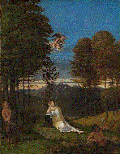 Alegoría de la Castidad, 1505 Lorenzo Lotto Óleo sobre tabla, Washington D. C., National Gallery of Art. Samuel H. Kress. Por Félix José Hernández. CubaDemocraciayVida.ORG web/folder.asp?folderID=136