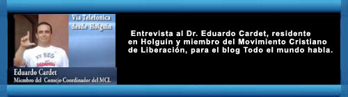 CUBA VIDEO AUDIO: El martes 21 de enero de 2014 tuvo lugar en Holgun una protesta masiva de empresarios cubanos, ms conocidos como cuentapropistas. Entrevista al Dr. Eduardo Cardet, residente en Holgun y miembro del MCL. web/folder.asp?folderID=136