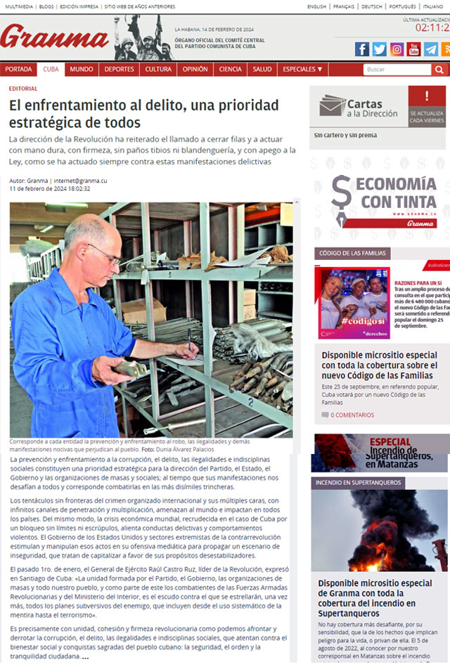 La isla de Ali Bab y los 40 ladrones militantes del Partido. Por Domingo Lezcano Arcos.                                                                                                              Cuba Democracia y Vida.org                                                                                        web/folder.asp?folderID=136   