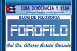FOROFILO: Blog de Filosofía del Dr. Alberto Roteta Dorado.