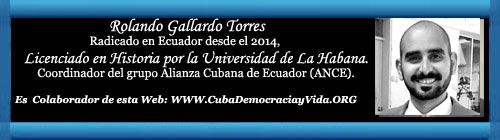 Los cubanos, un pueblo sin tierra. Por el licenciado Rolando Gallardo. cubademocraciayvida.org web/folder.asp?folderID=136 