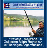 RESUMEN EN ESPA�OL DE LA ENTREVISTA HECHA A GUILLERMO MIL�N POR EL PERI�DICO SUECO " TIDNINGEN �NGERMANLAND"