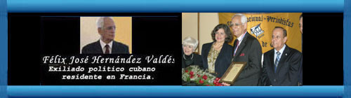 Mis palabras al recibir el Premio Internacional de la Prensa en Miami. Por Flix Jos Hernndez.       cubademocraciayvida.org                                                                                        web/folder.asp?folderID=136  