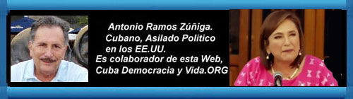 Claudia CONTRA Xóchitl Gálvez, EL DIA DESPUES DEL TERCER DEBATE, Y EL FENOMENOS MAYNEZ autorizada reproducción. Por Jose Maria Claret. Articulo enviado por nuestro colaborador Antonio Ramos Zúñiga.                                                                                                                                           CUBA DEMOCRACIA Y VIDA.ORG                                                                                                                                       web/folder.asp?folderID=136