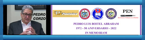 Invitacion - Pedro Luis Boitel. Cortesia de nuestro director Daniel Pedreira. Por Pedro Corzo.    CubaDemocraciayVida.ORG                                                                                                      web/folder.asp?folderID=136  