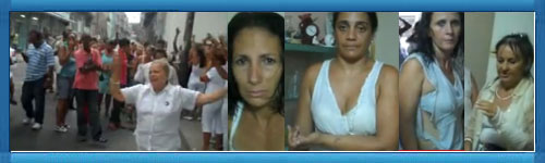 Video: Damerna i Vitt vldsamt attackerade i Havanna den 18 augusti 2011 av Castros paramilitra huliganer. Hablemos Press.web/folder.asp?folderID=176