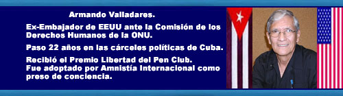 Armando Valladares renunci a la Fundacion de Derechos Humanos: "La nota de HRF sobre los sucesos de Honduras no refleja la verdad ni relata histricamente los hechos tal y como sucedieron". "El Presidente Zelaya fue y es un traidor a la Democracia..."