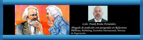 AMÉRICA LATINA ENTRE MARX Y ADAM SMITH. Por el Licenciado Frank Braña Fernández.               CubaDemocraciayVida.ORG                                                                                                                                        web/folder.asp?folderID=136