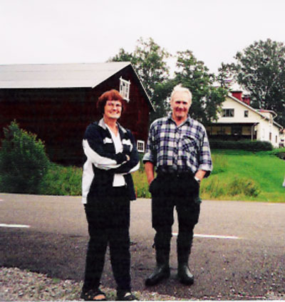 Britt-Marie och Alf Holmsten.