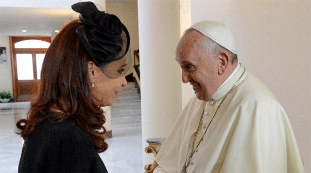 As recibi el Papa a Cristina, y as a Macri. Por David Rey. cubademocraciayvida.org web/folder.asp?folderID=136