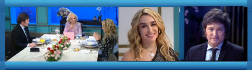 VIDEO- Programa: "La Noche de Mirtha Legrand" en Canal 13: MILEI PRESENT SU NOVIA...NOVIA...                                                             CubaDemocracia y Vida.org                                                                                        web/folder.asp?folderID=136  