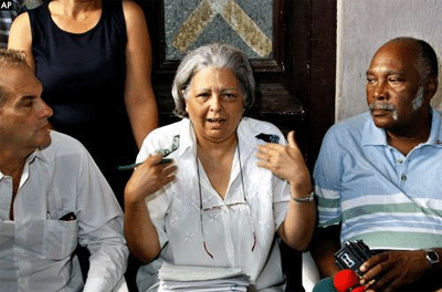 Ren Gmez Manzano, Martha Beatriz Roque y Flix A. Bonne.