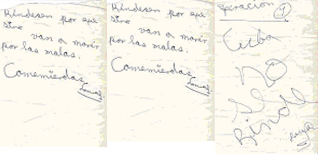 EL ACOSO: El acoso ha sido constante da a da. En todo momento han sido utilizados los nios para decir palabras obscenas y hacer gestos lujuriosos, al igual que la mujer que se pona en los glteos las fotos de Fidel y Ral Castro. Por Martha Beatriz R.